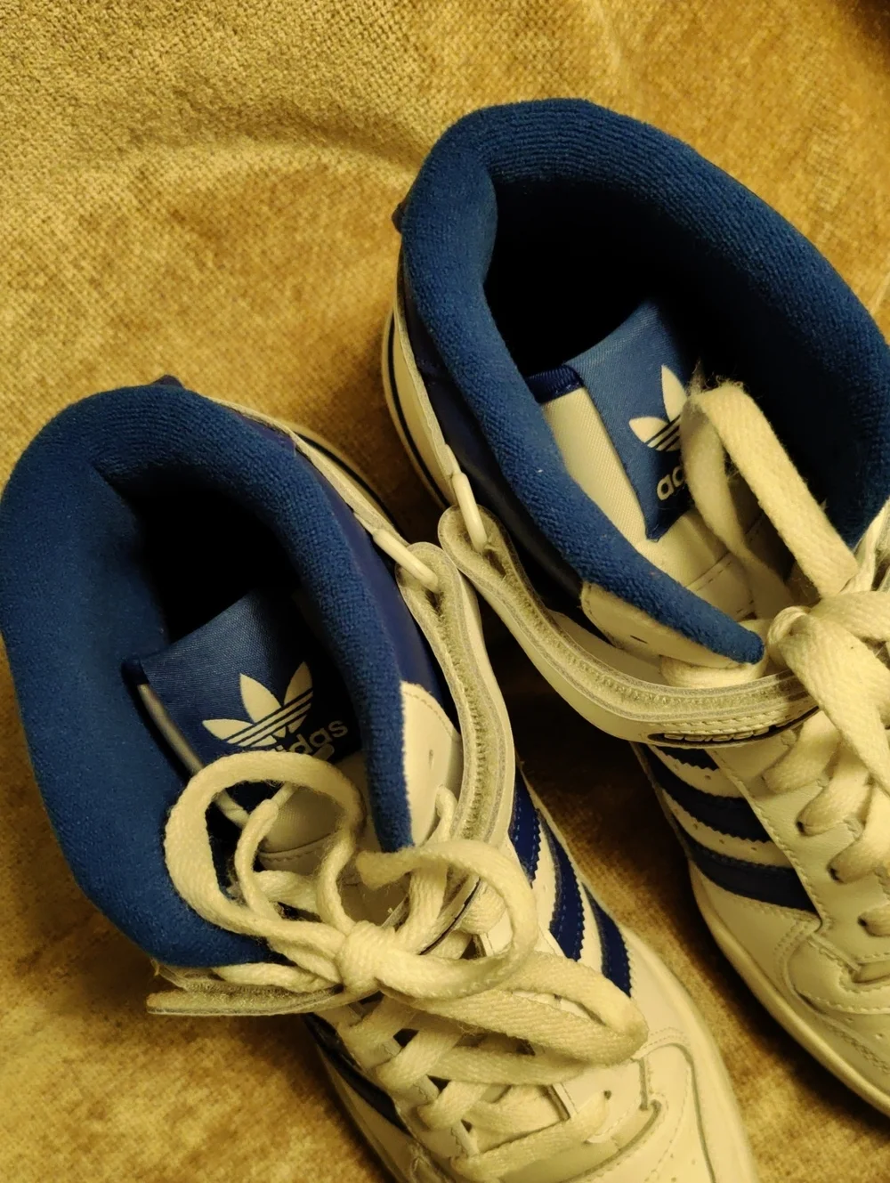 Adidas Forum Mid 84 OG – White/Royal Blue – Men’s Size 9.5